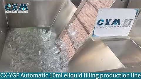 Automatic 10ml Vape Juice Filling Machine | E-liquid Production Line