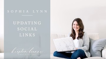 Linking Social Links Page (Sophia Lynn Showit Template)