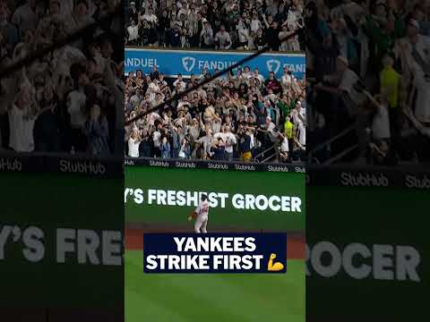 Luis García Jr. launches a solo shot and the Yankees are on the board!