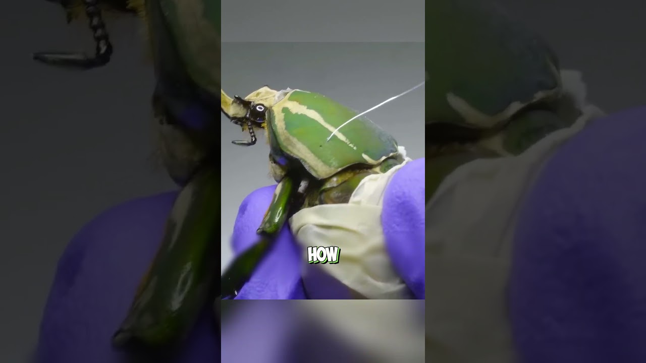 This is A Real Cyborg Beetle That Spies Use For Spying