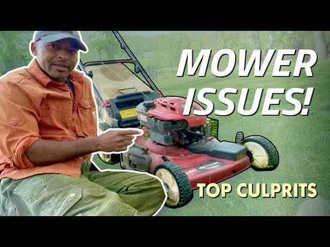 Reasons Mower Won’t Start or Stay Running