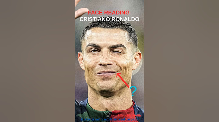 Cristiano Ronaldo: Face Reading and Physiognomy |Numerology - Graphology - Astrology #short #ronaldo