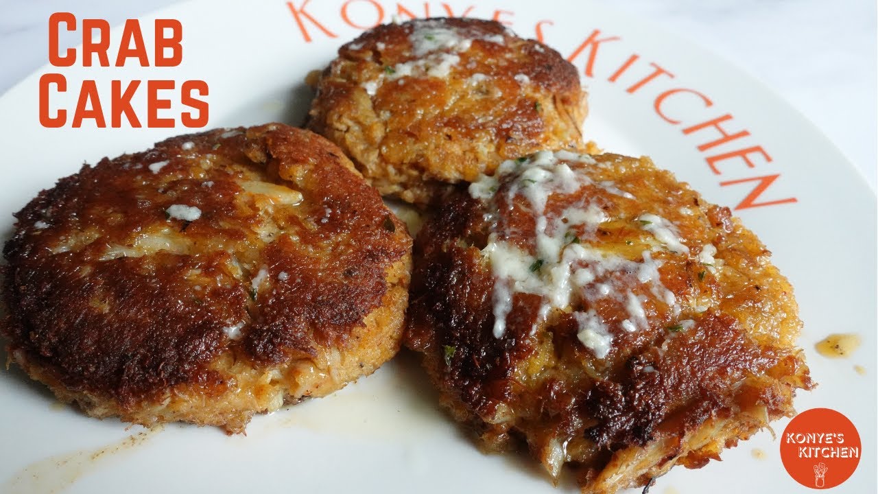 Easy to make Crab Cakes w/ Garlic Butter Sauce - YouTube