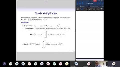 MA 106 Linear Algebra Lecture 1 part 2
