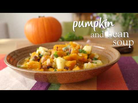 Slimming World Syn Free chunky pumpkin and bean soup recipe - FREE