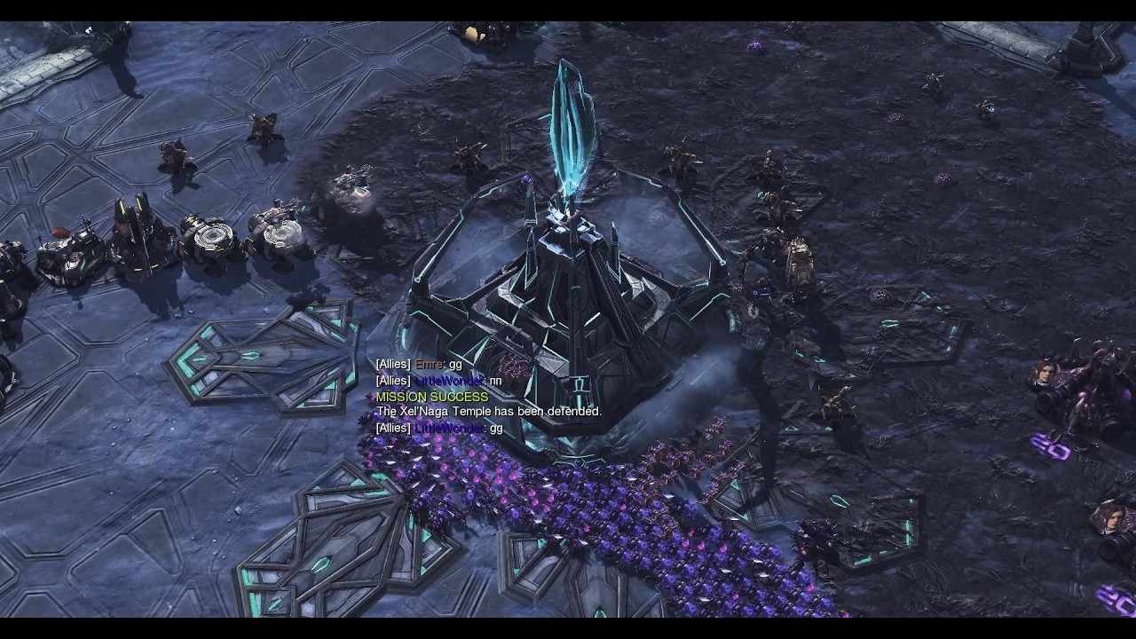 StarCraft 2 Co-op | Tychus & Zagara | Temple of the Past | Brutal