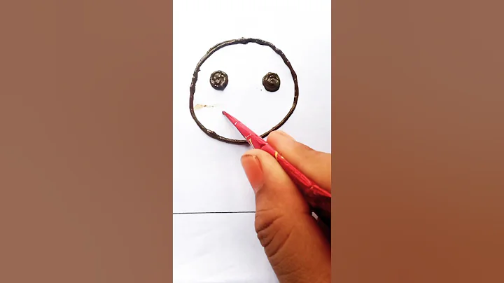 Easy to Draw Slightly Smiling Face Emoji🙂#short#shorts#shortsfeed#viral#tiktok#youtubeshorts#youtube
