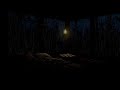 Soft Rain Sounds in Cozy Pine Forest Cabin 🌧️ Warm Lamp &amp; Books for Deep Sleep, Focus &amp; Relaxation