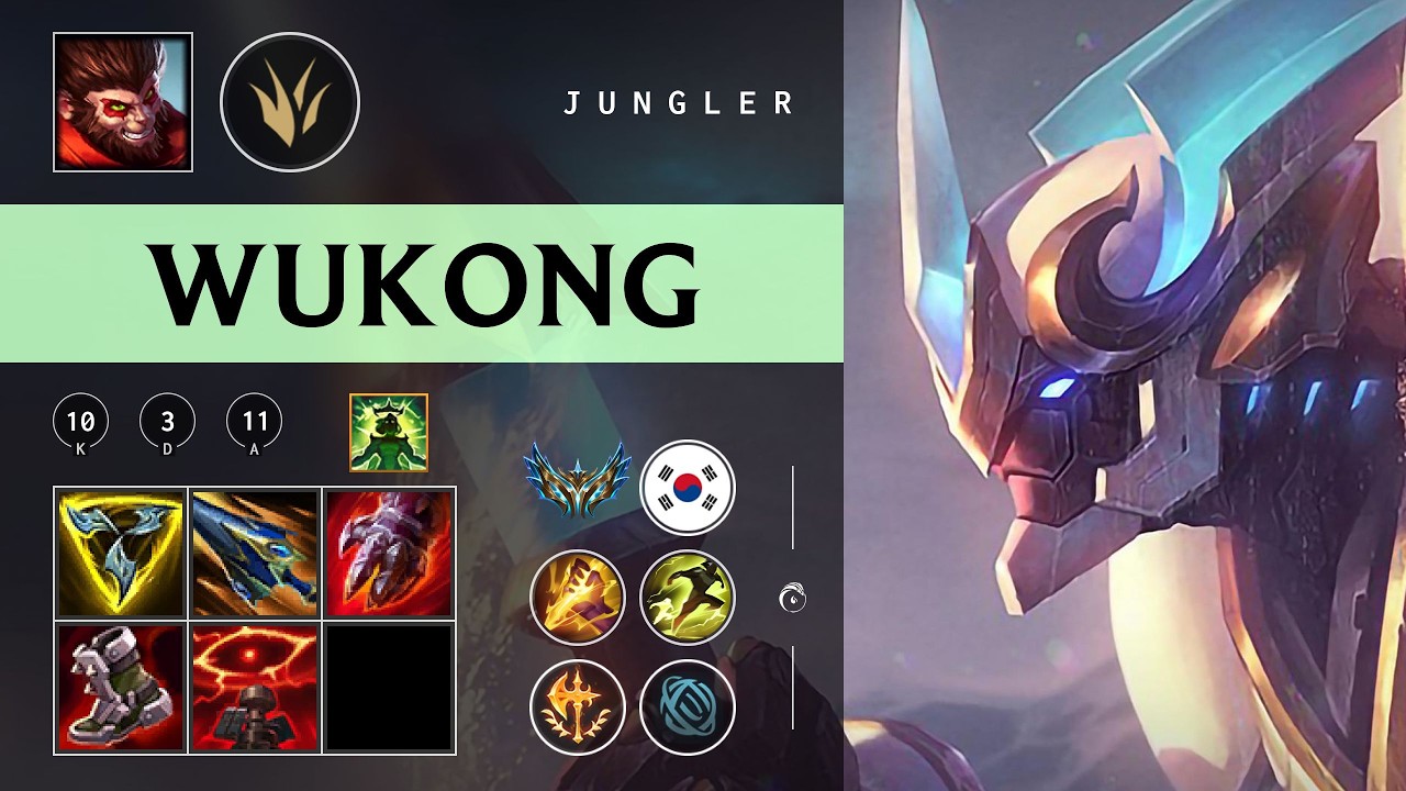 Wukong Jungle vs Viego - KR Challenger Patch 26.04