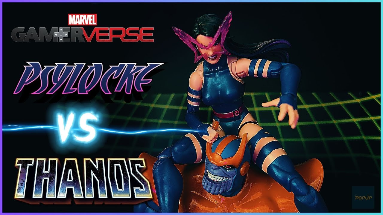 Marvel Legends Gamerverse Psylocke Vs Thanos 2-Pack Video Review