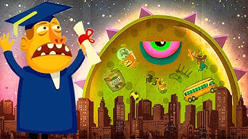 ХИЩНЫЙ СЛИЗЕНЬ ХОЧЕТ КУШАТЬ —  Часть 1 мультик игра для детей Mutant Blobs Attack