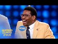 LOL! Michael Irvin gives the best WRONG answer! | Celebrity Family Feud