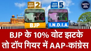 Lok Sabha Election 2024: AAP के सहारे बिखरी हुई कांग्रेस कितनी दूर जा पाएगी? | NDTV Data Centre