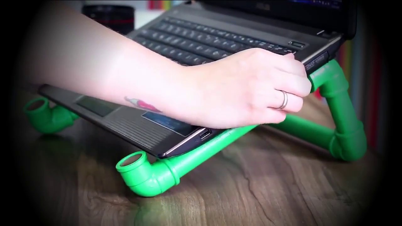 Pvc Pc Stand Stand-up laptop stand | A laptop stand made from PVC pipes - YouTube