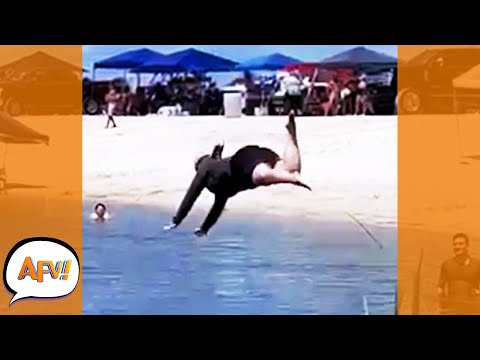 OOF! She Went FACE FIRST Into the FLOP! ? | Best Funny Fails | AFV 2022