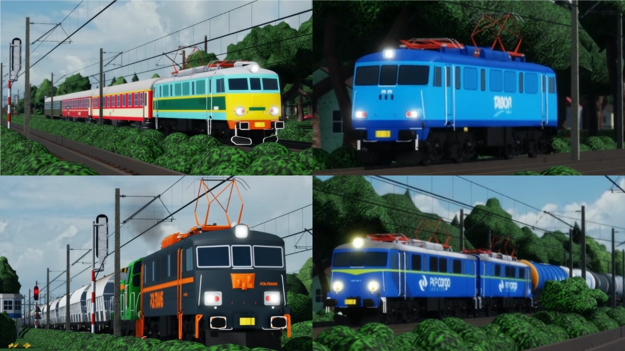 Pociągi Wrocław Kuźniki w grze Polish Ro-Scale Classic