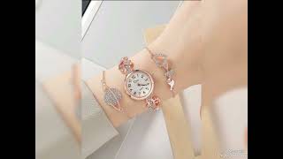 fantastic, fashionable and trendy designs of girls watch & bracelet.