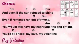Miss Oli: My Valentine - Jim Brickman - Key of C