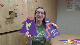 superhero cape craft with Miss Jodi, Monmouth County Library Children's Librarian