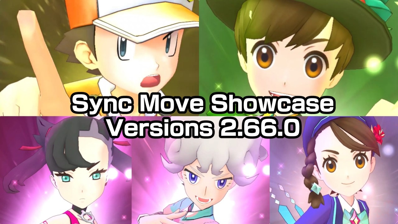 🌈 Sync Move Showcase – Versions 2.66.0 | Loop x2 | Pokémon Masters EX