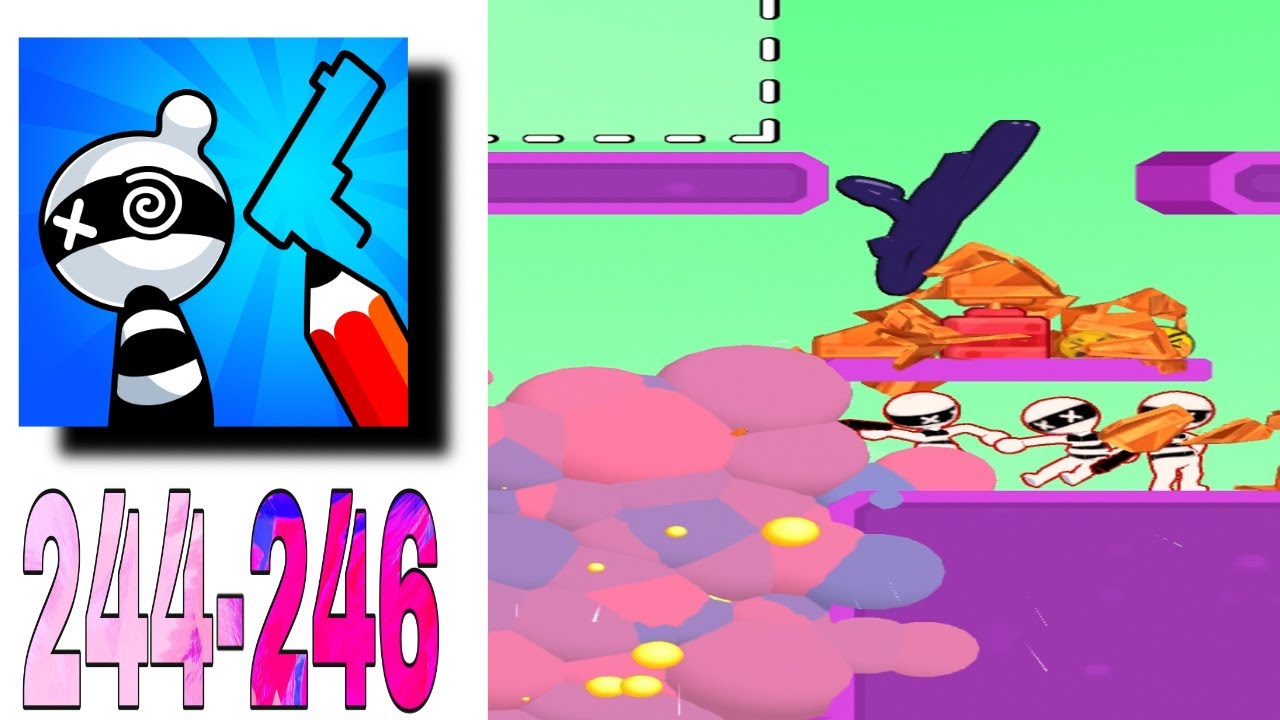 Draw Hero 3D ❤️ All Levels Gameplay NEW GAMES iOS, Android