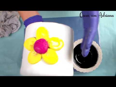 Sellador Acrílico y Brea / proteger de la humedad tus macetas de concreto/paso a paso /2 parte
