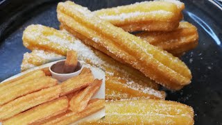 How to make Churros with Hot Chocolate at home