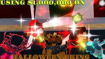 [YBA] Using $1,000,000 on Lucky Arrows for Halloween Skins (Please Read Description)