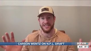 Carson Wentz reflects on the NFL Draft