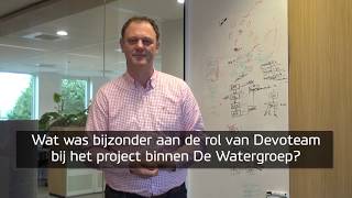 Melis Schaap Devoteam Over Project De Watergroep - Computable Awards 2018
