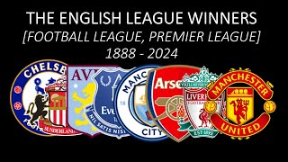 The History of the English League Winners Football League, Premier League; pw85