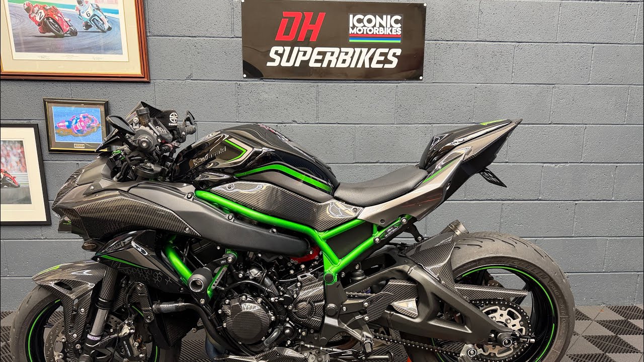 2020 KAWASAKI ZH2 ZR 1000 6K Miles HISTORY SUPERCHARGED Maxton