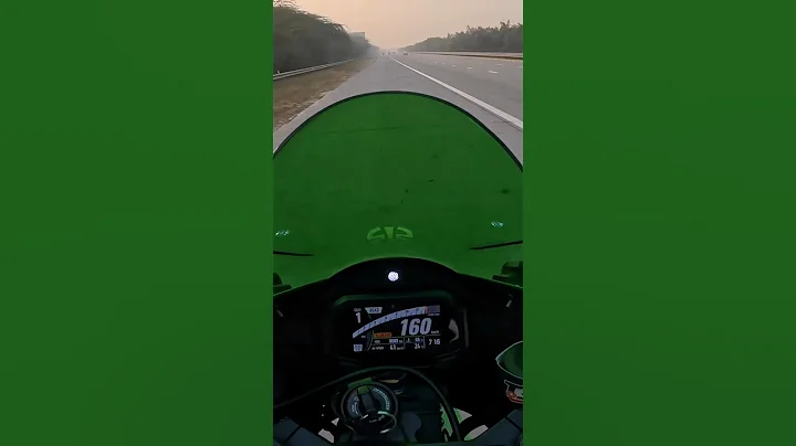 Kawasaki ninja zx10r 1st Gear Top Speed 😍🔥