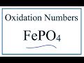 Oxidation Numbers in Compounds