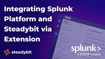Integrating Splunk Platform and Steadybit via Extension