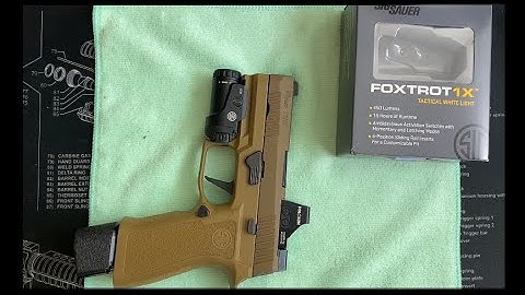 SIG SAUER FOXTROT1X 450 Lumens review