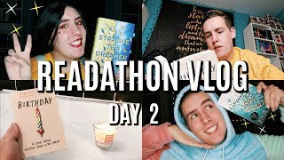 I CANT PUT THIS BOOK DOWN | DAY 2 READING VLOG