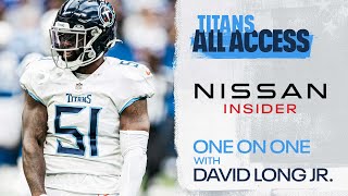 David Long Jr. One-On-One | Titans All-Access