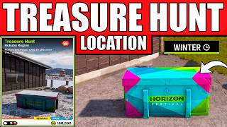 FH6 Treasure Hunt Hokubu Region Complete Guide & Chest Location (Winter Season) screenshot 3