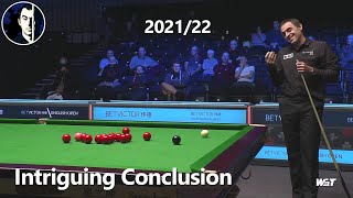 Intriguing Conclusion  Ronnie Osullivan Vs Anthony Hamilton  2021 English Open L32  Snooker