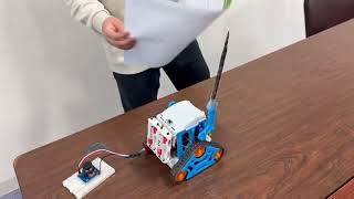 インターパーク教室 自由製作コンテスト作品 悪者を切れ武者カムロボ