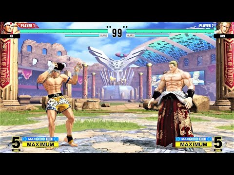 Joe Higashi vs Geese Howard (Hardest AI) - KOF XV