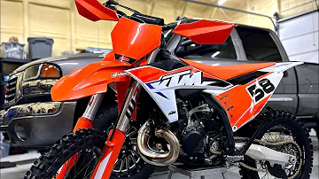 2023 KTM 300SX FASTWAY KICKSTAND INSTALL DIY TBI