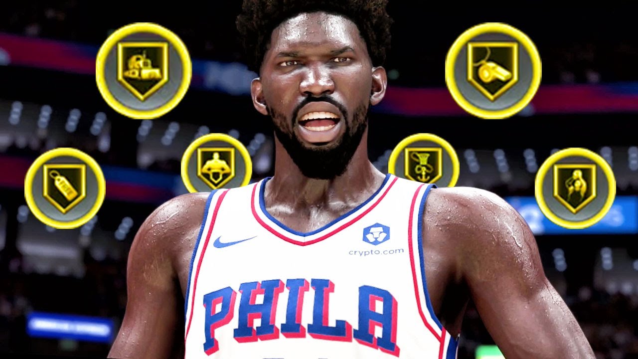 NBA 2K24 Gameplay | EMBIID'S NEW BADGES vs SUNS (ProPLAY Technology ...