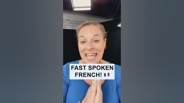 This is what French sounds like in everyday life! Learn some French slang #Shorts