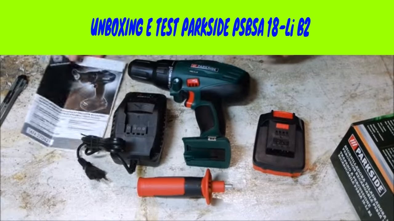 Perceuse visseuse 20v parkside