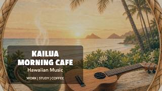 1 Hour Hawaiian Cafe Music with Ukulele | Work, Study & Coffee BGM