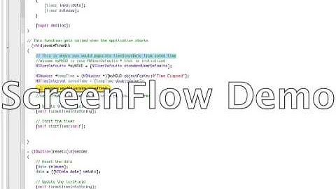 cocoa programming - timeApp