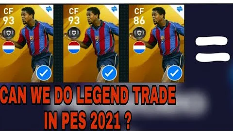Will legends be carried over to PES 2021?