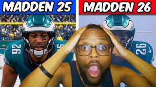 Madden 26 vs Madden 25 Side by Side Comparison Reaction